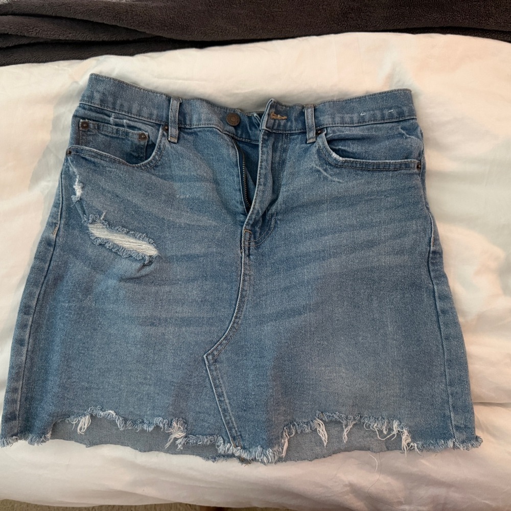 Calvin Klein Denim Mini Skirt